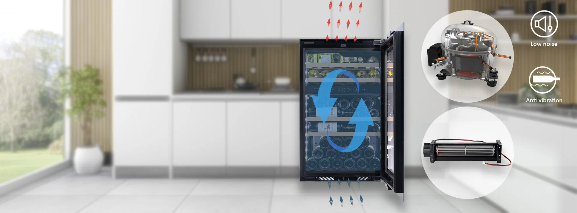 INVERTER-KOMPRESSOR & RISTVOOLU VENTILAATOR